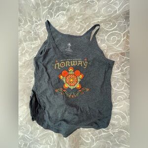 Epcit World Showcase Norway Rosemaline Mickey tank sz 2XL